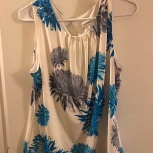 Calvin Klein floral tank-workwear